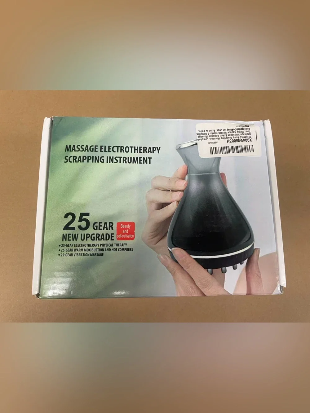 NEW 25 Gear Electric Massage Therapy Gua Sha Scraping Heat